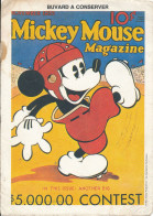 ANCIEN BUVARD :  Walt Disney, Mickey Mouse Magazine, In This Issue Another Big, Baseball - Cinéma & Theatre