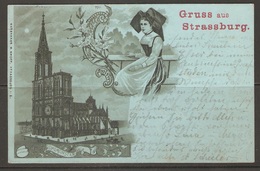 Carte P ( Allemagne De 1896 / Strassburg ) - Strasburg