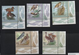 LOT 483  - ALLEMAGNE   N°1846/1850  ** - OISEAUX (MOINEAUX - CANARDS - RAPACE) Cote 15 € - Moineaux