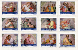 1991 - VATICANO - VATIKAN - Unif. 901/912 -  USED - (VAT.2646 - 32..) - Usados