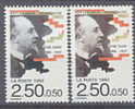 FRANCE VARIETE2748b XXCOULEUR BRUN AU LIEU DE GRIS SIGNE CALVES - Unused Stamps