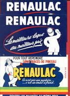 3 Buvards Anciens Peintures :   RENAULAC - LAQUE, EMAIL A FROID  SANS TRACE DE PEINCEAU  -   Illustrateur  EIN - Paints