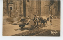 LE PAYS BAQUE - Attelage Passant Devant L'Eglise D' URRUGNE - Urrugne