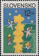 SLOVAKIA - EUROPA ISSUE: CHILDREN BUILDING STAR TOWER 2000 - MNH - 2000