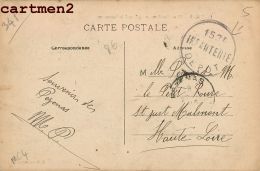 PEZENAS CACHET MILITAIRE DU 153e REGIMENT D'INFANTERIE GUERRE 34 HERAULT - Pezenas