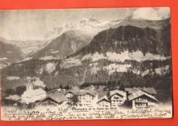 DA04-29 Champéry Et La Dent Du Midi. .Précurseur. Cachet 1904, Jullien 586 - Champéry