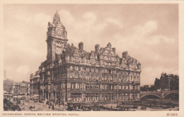 Edinburgh Scotland - North British Station Hotel - VG Condition - 2 Scans - East Lothian