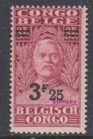 Belgisch Congo 1931 Stanley Ovptd 3.25F Op 3.50F  ** Mnh (38942D) - Unused Stamps