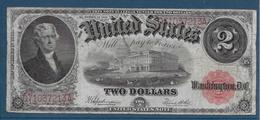 Etats Unis - 2 Dollars - 1917 - Pick N°188 - TB - Billetes De Estados Unidos (1862-1923)