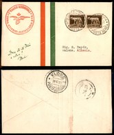 0980 ITALIA - POSTA AEREA - 1931 (28 Giugno) - Roma Valona (250 - Longhi 2420/31VAf) - Aerogramma Del Volo - Autres & Non Classés