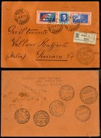 0998 ITALIA - POSTA AEREA - 1933 - Crociera Del Decennale (Longhi 2853/33SBa) - Trittico BISE (51C - Aerea) Su Aerogramm - Autres & Non Classés