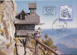 Autriche - Carte Maximum - Monuments - Architecture - Maximum Cards