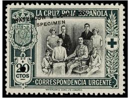 458 (*) ESPAÑA. Ed.326, 331, 333, 335, 338cMT+333cMTa. <B>CAMBIOS DE COLOR. 2 Cts., 25 Cts.</B> Y <B>40 Cts.</B> (2), <B - Autres & Non Classés