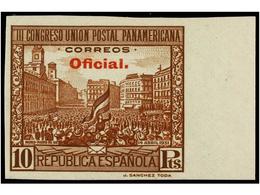 530 ** ESPAÑA. Ed.620/29s, 630/35s. SERIE COMPLETA De<B> CORREO</B> Y <B>ÁEREA SIN DENTAR</B>. LUJO. Cat. 254?. - Autres & Non Classés