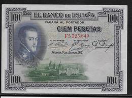 Espagne - 100 Pesetas - 1925 - Pick N°69 - SUP - 100 Pesetas