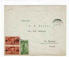 LCA5 - GRAND LIBAN LETTRE  A  DESTINATION DE ST ETIENNE NOVEMBRE 1926 - Storia Postale