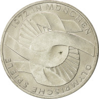 Monnaie, République Fédérale Allemande, 10 Mark, 1972, Munich, SUP+, Argent - Andere & Zonder Classificatie