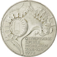 Monnaie, République Fédérale Allemande, 10 Mark, 1972, Munich, SPL, KM 133 - Otros & Sin Clasificación