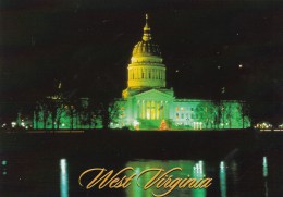 The State Capitol At Night, Charleston, West Virginia, USA Unused - Charleston
