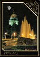 The State Capitol At Night, Charleston, West Virginia, USA Unused - - Charleston