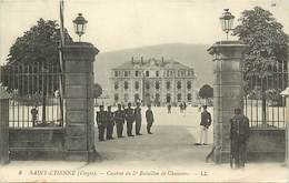 - Vosges -ref-A866- Saint Etienne De Remiremont - St Etienne - Caserne 5e Bataillon Chasseurs - Regiments - Militaria - - Saint Etienne De Remiremont