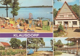 AK Klausdorf Strandbad Jugendherberge Dorfaue Campingplatz Ferienheim A Am Mellensee Zossen Wünsdorf Kummersdorf Rehagen - Klausdorf