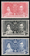 SOMALILAND 1937 - Set MLH* - Somalilandia (Protectorado ...-1959)