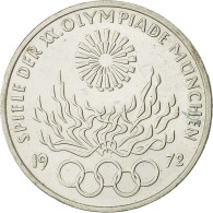 Monnaie, République Fédérale Allemande, 10 Mark, 1972, Stuttgart, SPL, KM 135 - Autres & Non Classés