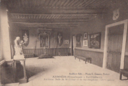 ANSOUIS       LE CHATEAU.   ANCIENNE SALLE .... - Ansouis