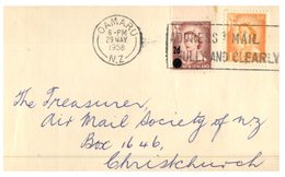 (888) New Zealand Cover Posted In 1958 - Cartas & Documentos