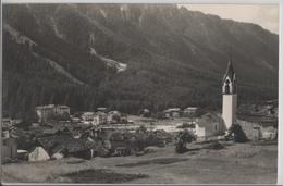 Vicosoprano (Val Bregaglia) Generalansicht Mit Kirche - Photo: G. Sommer - Bregaglia