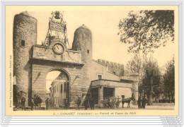 84 - CAMARET - Portail Et Cours Du Midi - Camaret Sur Aigues