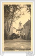 84 - CAMARET - Rue De L'eglise Et Tour - Camaret Sur Aigues