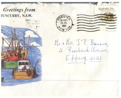 Witr(111) Australia - 1981 - Tuncurry Cover - Storia Postale