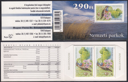 HUNGARY 2000 - Birds - Famous National Park Booklet 290 Ft (10 Stamps) Mi# 4588 MNH - Booklets