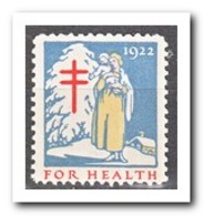 Amerika 1922, Postfris MNH, For Health - Ohne Zuordnung