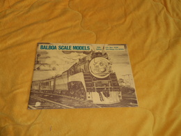 CATALOGUE EN ANGLAIS COULEUR BALBOA SCALE MODELS FIFTH EDITION..DATE ?. SAN DIEGO. TRAINS ELECTRIQUES REDUITS..SANTA FE, - Inglés