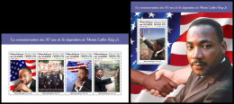 GUINEA REP. 2018 MNH** Martin Luther King M/S+S/S - OFFICIAL ISSUE - DH1821 - Martin Luther King