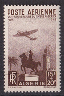 ⭐ Algérie - Poste Aérienne - YT N° 13 ** - Neuf Sans Charnière - 1949 ⭐ - Posta Aerea