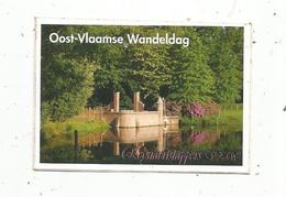 AUTOCOLLANT, 7.5 X 5.5 Cms , OOST - VLAAMSE WANDELDAG - Pegatinas