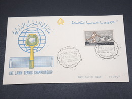 EGYPTE - Enveloppe FDC En 1963  , Tennis - L 18199 - Brieven En Documenten