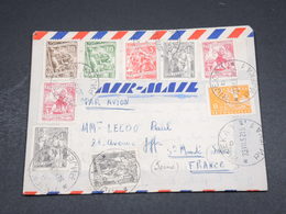 YOUGOSLAVIE - Enveloppe De Rijeka Pour La France En 1952 , Affranchissement Plaisant Et Varié - L 18394 - Covers & Documents