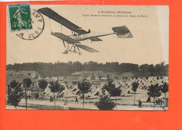 Avion - L'aviation Militaire - Biplan Bréguet évoluant Au-dessus Du Camp De Mailly - 1914-1918: 1. Weltkrieg