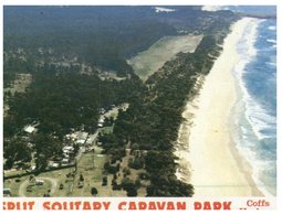(60) Australia -  (with Stamp At Back Of Card) NSW - Split Solitary Caravan Park - Coffs Harbour