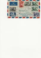 BULGARIE - LETTRE AFFRANCHIE N° 632-634-635-637-638-649 - CAD BURGAS  ANNEE 1950 - Storia Postale