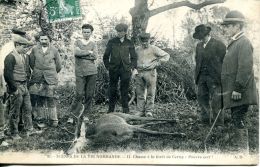 N°1016 A -cpa Chasse à La Forêt De Cerisy - Chasse