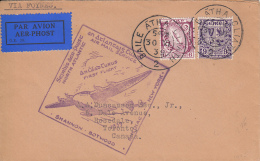 Ireland 1939 First Flight Cover To Canada Dated: June 30, 1939 Backstamp: Jul 1, 1939 Shediac - Brieven En Documenten