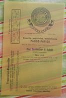 Pause-papier Carl Schleicher Und Schüll, Düren Rheinland - N°111 - 1884 - Drukkerij & Papieren