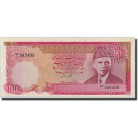 Billet, Pakistan, 100 Rupees, Undated (1981-82), KM:36, TTB+ - Pakistán