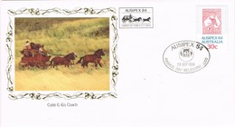 28896. Carta Exposicion MELBOURNE (Australia) 1984. AUSIPEX 84, Carried - Storia Postale